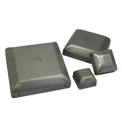 Galvabond square post caps