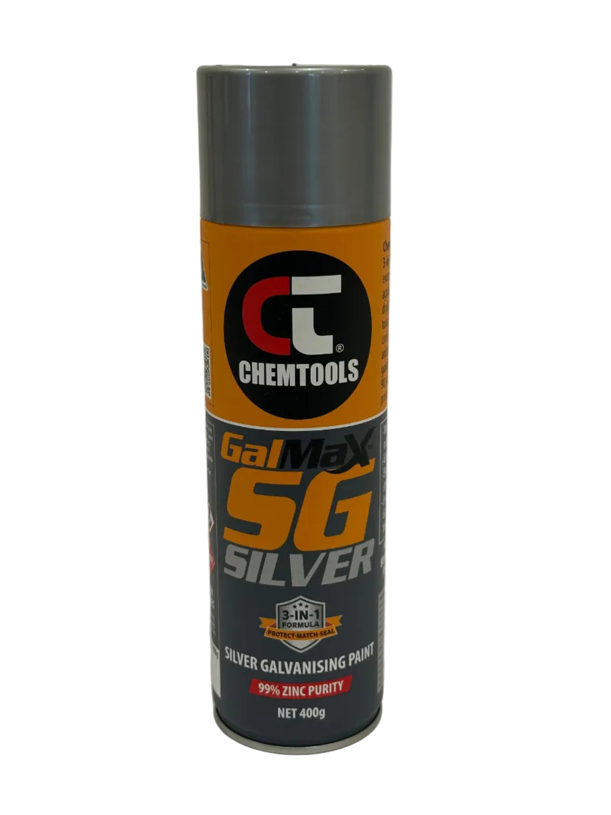 Silver galvanising spray