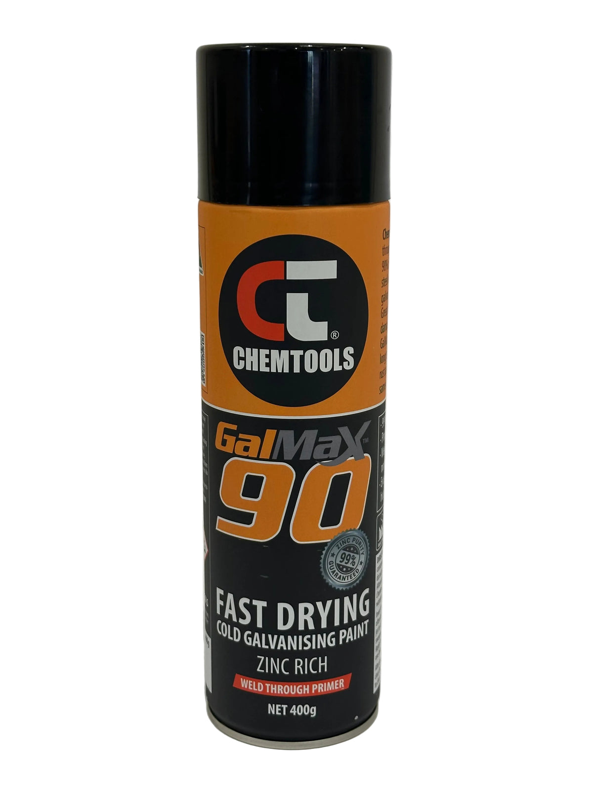 Black cold galvanising paint