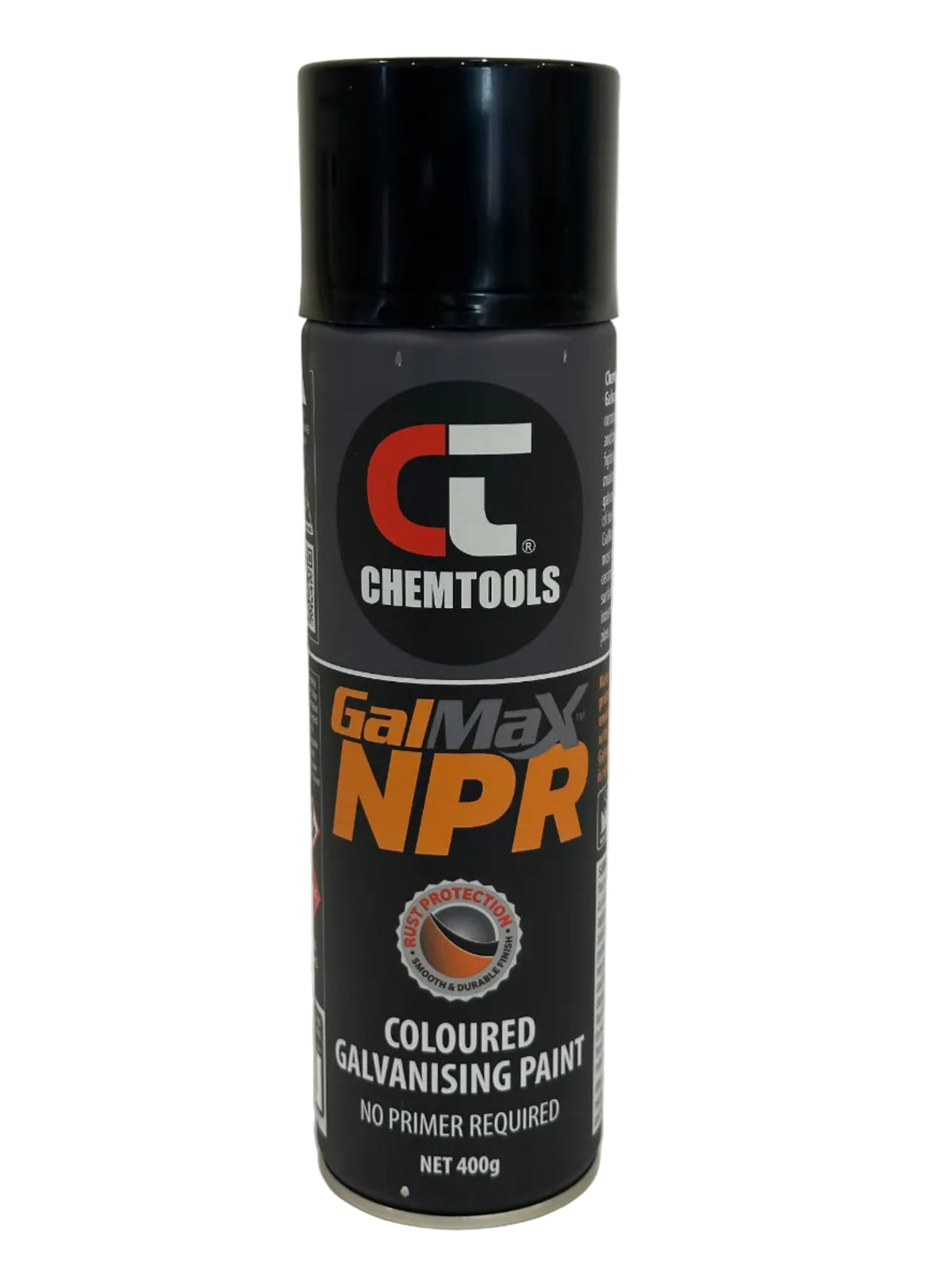 Gloss black galvanising paint