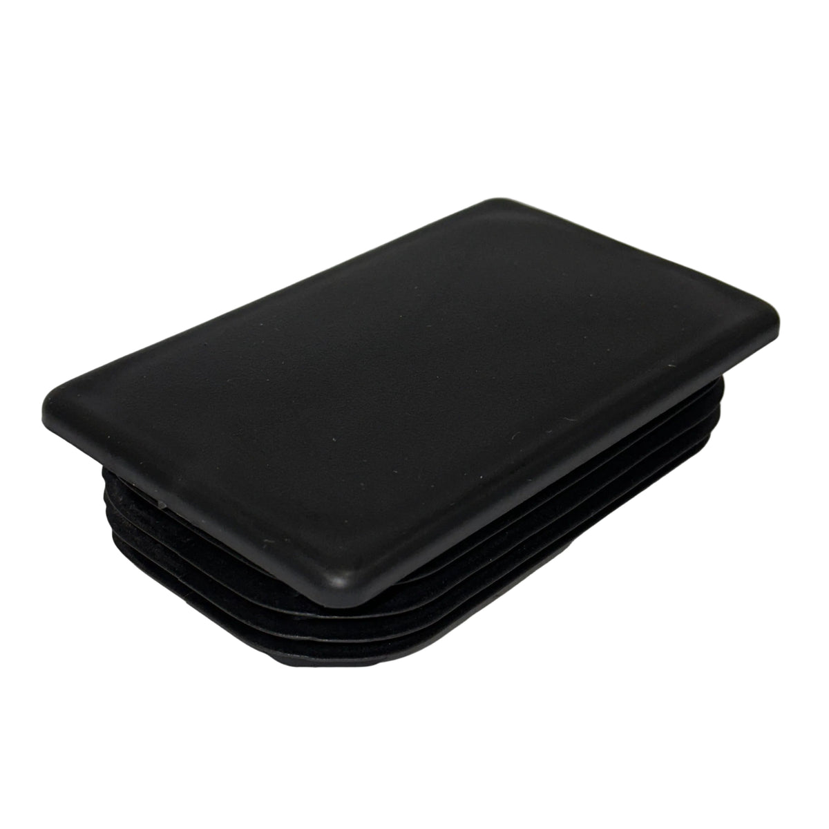 Rectangle plastic post end cap