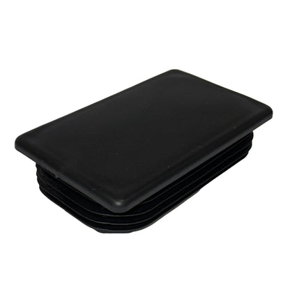 Rectangle plastic post end cap