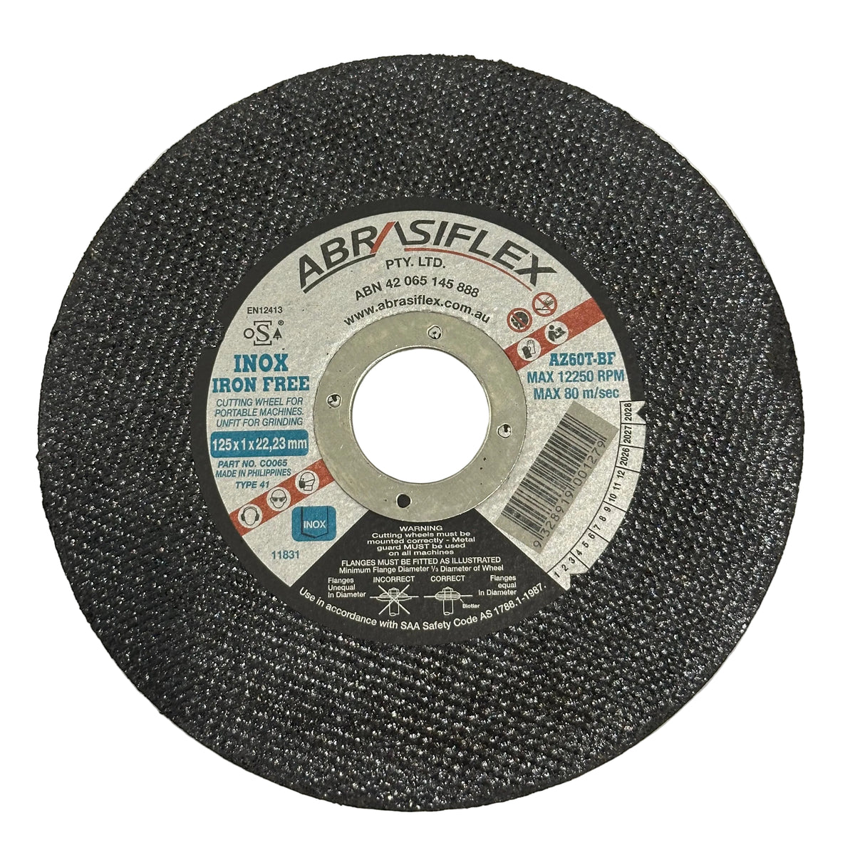 Thins cutting disc